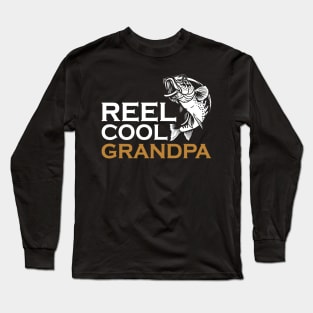 Reel Cool Grandpa Long Sleeve T-Shirt